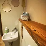 Lejlighed Blockbohlen Holzhaus Mit Sauna, Outdoor Jacuzzi Und Badeteich *