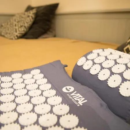 Appartement Blockbohlen Holzhaus Mit Sauna, Outdoor Jacuzzi Und Badeteich