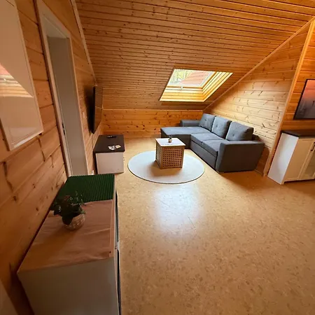 Blockbohlen Holzhaus Mit Sauna, Outdoor Jacuzzi Und Badeteich *