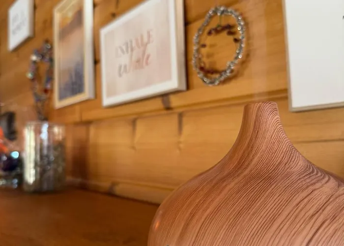 Апартаменты Blockbohlen Holzhaus Mit Sauna, Outdoor Jacuzzi Und Badeteich *