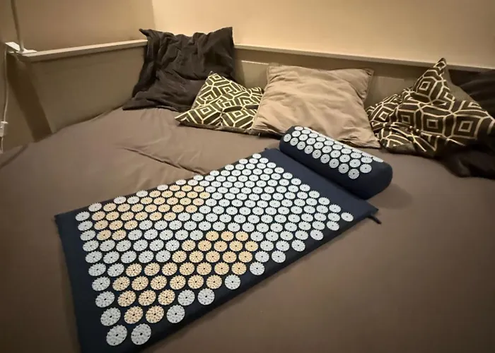 Blockbohlen Holzhaus Mit Sauna, Outdoor Jacuzzi Und Badeteich Апартаменты *