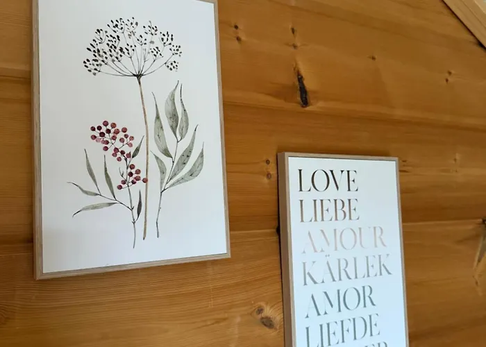 Blockbohlen Holzhaus Mit Sauna, Outdoor Jacuzzi Und Badeteich *